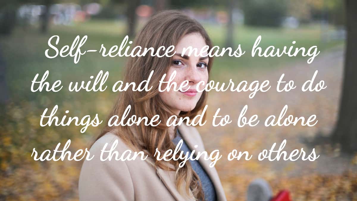 How to develop Self-Reliance – a key Emotional Intelligence skill ...